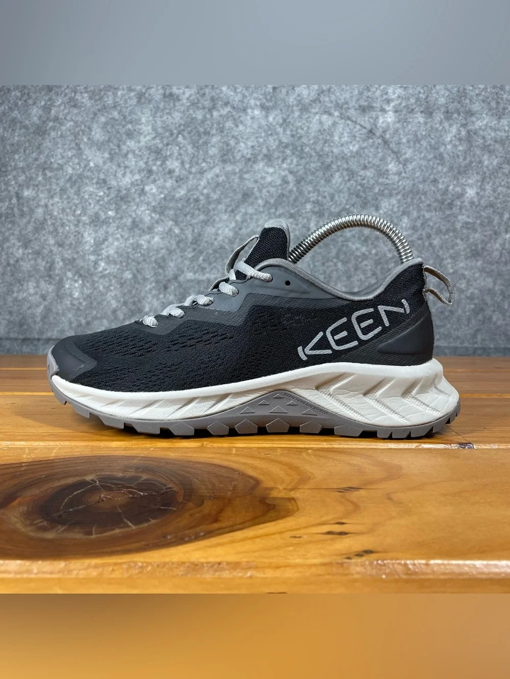 KEEN Versacore Speed Women Size 7 Black Gray Trail Hiking Shoes 1029045 Gorpcore